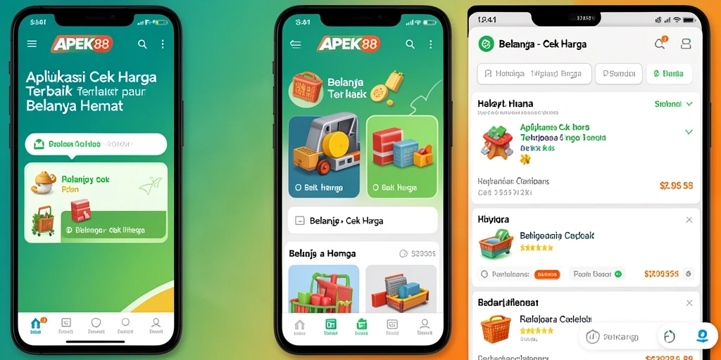 Tampilan antarmuka APEK88 untuk cek harga produk.